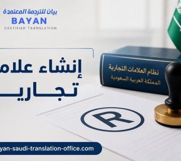 إنشاء علامة تجارية لشركة بالسعودية